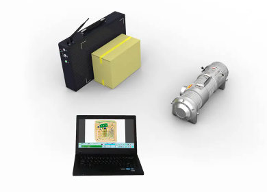 الماسح الضوئي لفحص أمان الأشعة السينية المحمولة