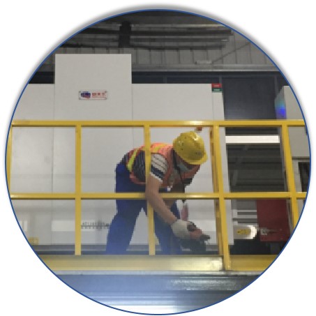 شحن الأشعة السينية عالية السرعة وماسحة أمان الأمتعة