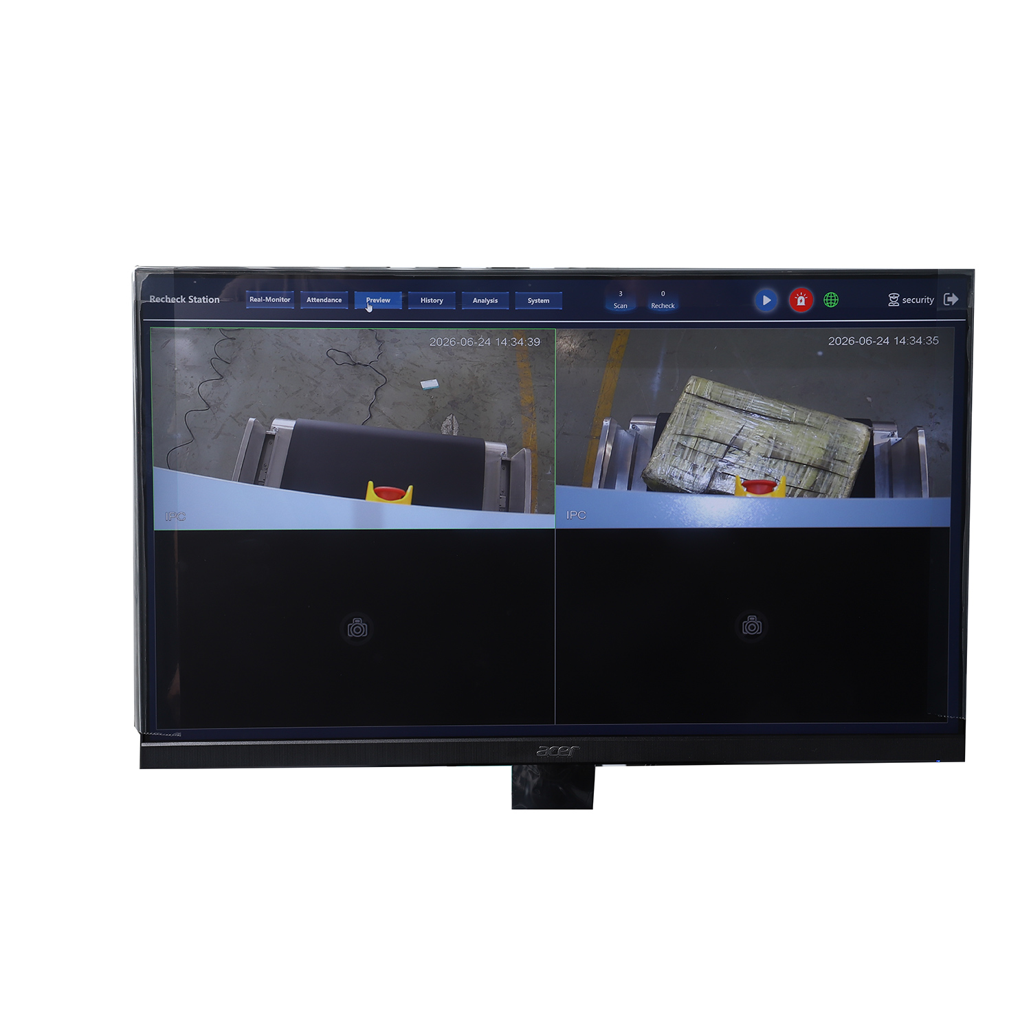 AT6550D مع CCTV وAI ومحطة فحص الشبكات عن بعد